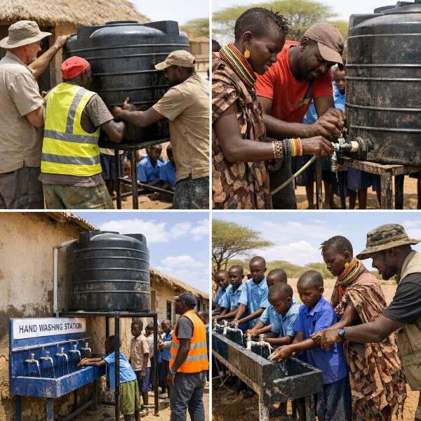water station installation